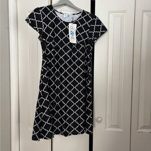 Black and White Women’s Dress